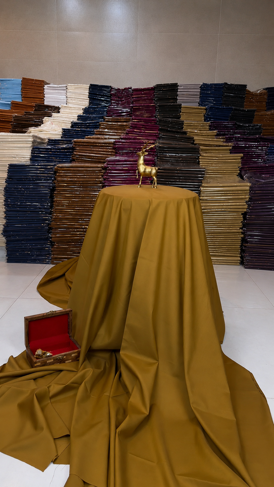 Italian Wash N Wear Gold Mustard
